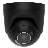 8 Mp IP охоронна відеокамера з гібридним підсвічуванням Ajax TurretCam HL (8 Mp/2.8 mm) Black