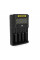 Зарядний пристрій універсальний Nitecore Digicharger UMS4, 4 канали, LCD дисплей, підтримує Li-ion, Ni-MH і Ni-Cd AA (R6), ААA (R03), С (R14)