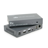Активний VEGGIEG V-HD012 KVM HDMI 2*1 спліттер 200m, 1080P/60Hz, HDMI 1.3/HDCP1.4, USB Support, Grey, Box