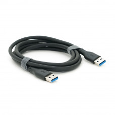 Кабель VEGGIEG V-U336, AM/AM, USB3.0, Black, довжина 1,5м, Box