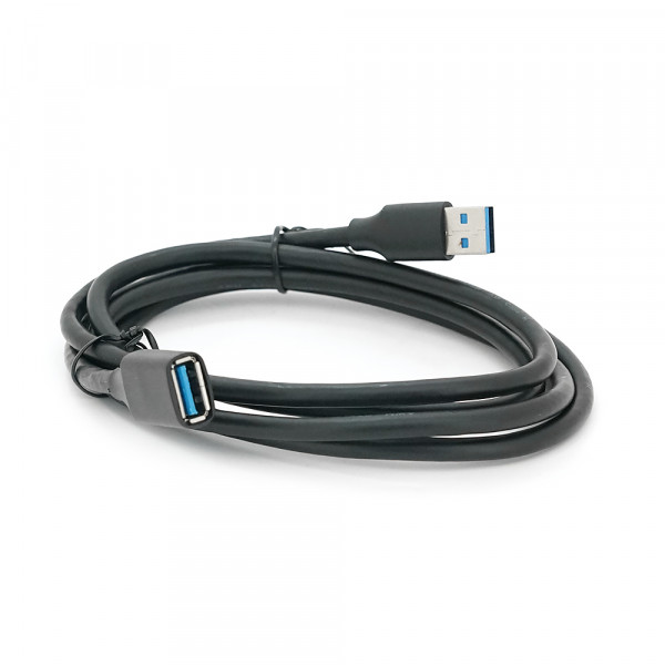 Кабель VEGGIEG V-U348, AM/AF, USB3.0, Gray, довжина 2м, Box