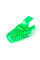 Конектор VEGGIEG V-E010 RJ-45 8P8C, Екранований двокомпонентний роз'єм, CAT7 10Gigabit Q25