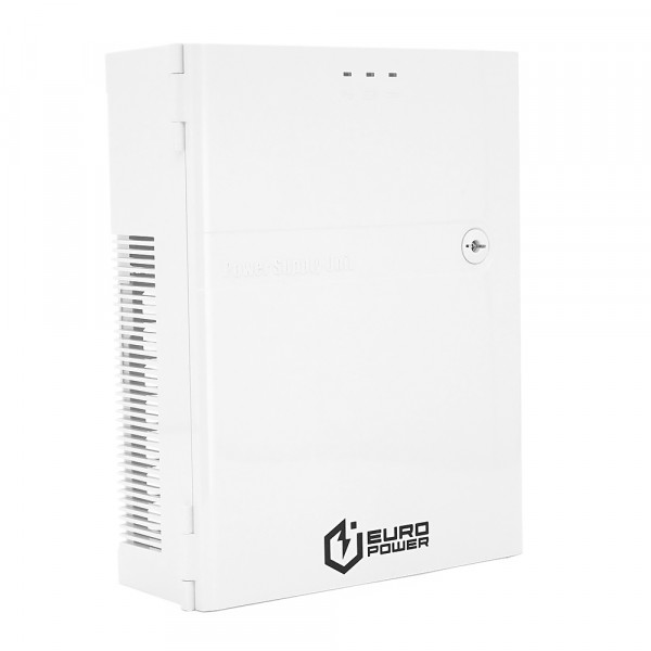 ДБЖ 12V/3A EuroPower EP-UPS-1203HCU(P), під акб LiFePO4/GEL/AGM - 12V/17A, струм заряду - 13,8V/14.4V - 2A, пластик, 300х235х90 mm