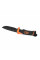 Ніж для кемпінгу SC-822, Black-Orange, Чохол