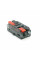Клема  з натискними затискачами 1-провідна LT-2, 2-pin, 250V, 32A, 0.5-2.5mm2, 13,5*30*11mm, сіра
