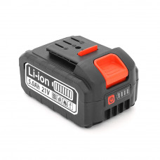 Акумулятор для електроінструменту EZ-Li18, Li-Ion 21V, 5Ач, 8*18650, 120х70х72mm, (тип Makita)+ Зарядний пристрій + перехідник