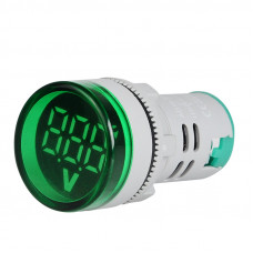 Цифровий вольтметр ST16V, діапазон вимірювань 60-500V, Green