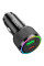 АЗУ 12-24V HOCO NZ14A, USB 3.0+USB-C, 3A, PD20W+QC3.0, Black, Box