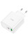 СЗУ HOCO C113A 110-240V, PD65W+Q3.0, USB+Type-C, White, Box