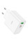 СЗУ HOCO C113A 110-240V, PD65W+Q3.0, USB+Type-C, White, Box