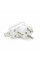 Вилка із заземленням кутова SQ-SN-03, 16A 250V, White, Q200