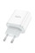 СЗУ HOCO C105A 110-240V, PD20W+Q3.0,USB+Type-C, White, Blister