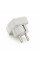 Вилка з вимикачем кутова YT-426A, 16A 250V, A105, White,