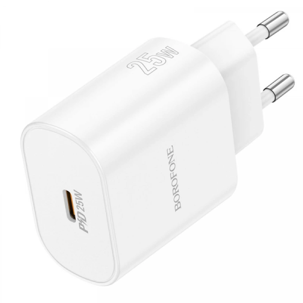 СЗУ BOROFONE BA82A, PD25W, 1xUSB-C, 25W, White, Box