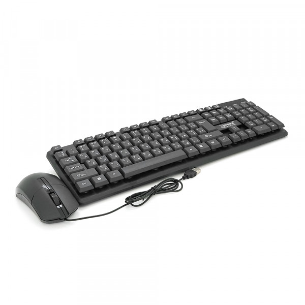 Комплект провідний KB+Mouse XSTRIKE X-1012, USB, (Eng/Укр/Pyc), Black, Box