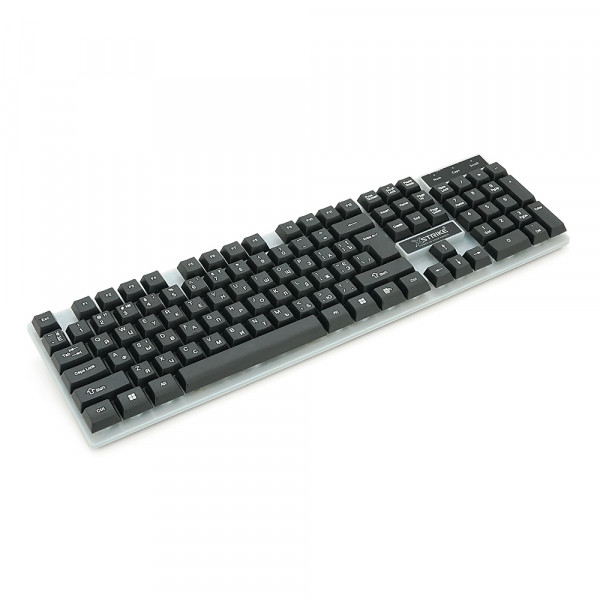 Комплект провідний KB+Mouse XSTRIKE X-1014, USB, RGB підсвічування, (Eng/Укр/Pyc), Black/White, Box