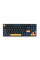 Клавіатура механічна USB JEDEL WKL-102, довжина кабелю 170см , RGB підсвічування, (Eng/Укр/Рус), (385х160х50 мм), Black/Blue, 88к, Q10