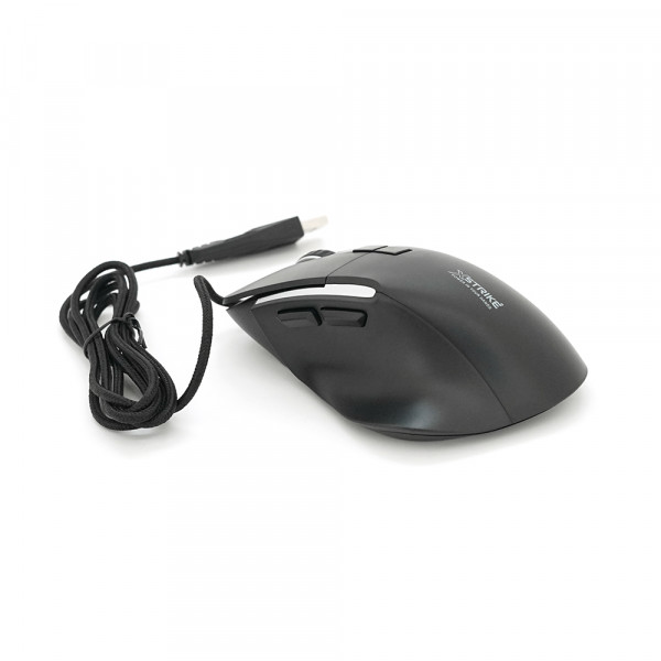 Миша провідна XSTRIKE XS-102, 1200/1800/2400/3600DPI, кабель 1,5 м, Black, Box