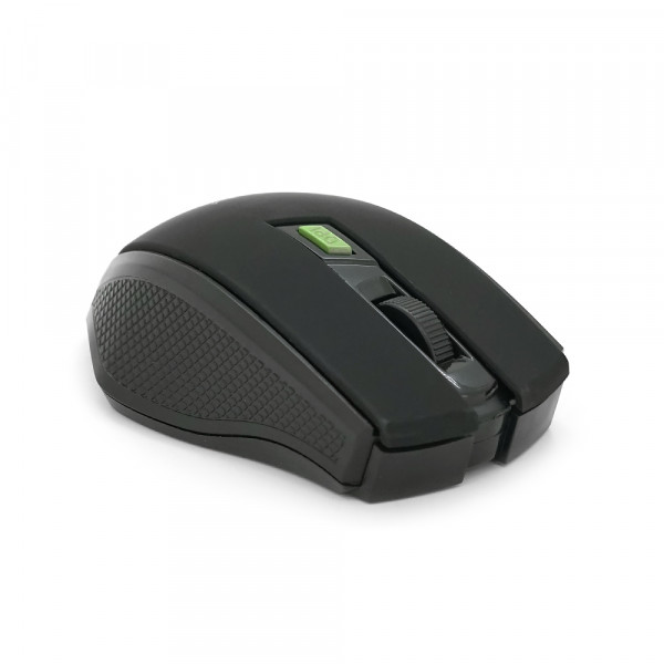 Миша бездротова XSTRIKE XS-400, 1600/2400DPI, Black, 2.4GHZ, Black, Box