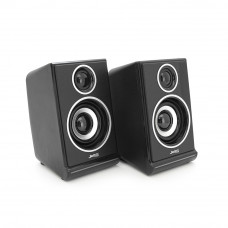 Колонки 2.0 JEDEL S-578 USB+3.5mm, 4" 2x3W, 90Hz-20KHz, з регулятором гучності, Silve BOX, Q30