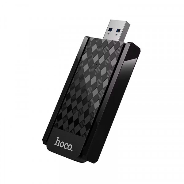 4G модем HOCO HI34, 600Mbps, 2.4G/5G, WIFI6, Black, BOX