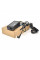 Перехідник 2 в 1 KY-139 Type-C(M) =>Jack 3.5mm(F)+USB, 5см, Black, Box