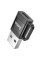 Перехідник HOCO UA31D USB2.0(M) => Type-C(F), Black, Box