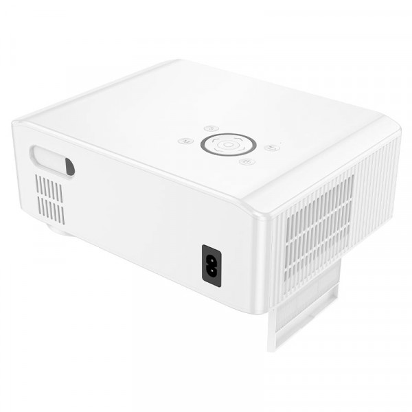 Проектор Hoco DT3, Android, 1080p, 370ANSI, Wi-Fi 2.4+5G, White, Box