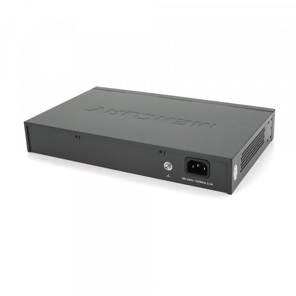 Комутатор Mercury S124D, 24 порти Ethernet 10/100 Мбіт / сек, BOX Q6