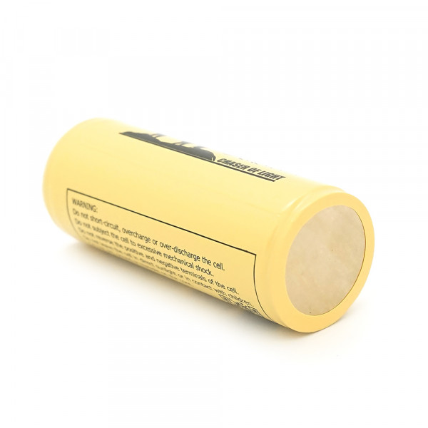 Акумулятор 26650 Li-Ion LiitoKala Lii-51S-PSB, 5100mAh (5100-5500mAh), 20A, 18.8Wh, 3.7V (2.5-4.2V), кремовий, 65.5mm x 26.8mm, ціна за 1 шт