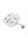 Мережевий фільтр ТВ-Т90, 4 розетки + 3 USB, 2 м, перетин 3х0, 75мм, 3000W, White, Box