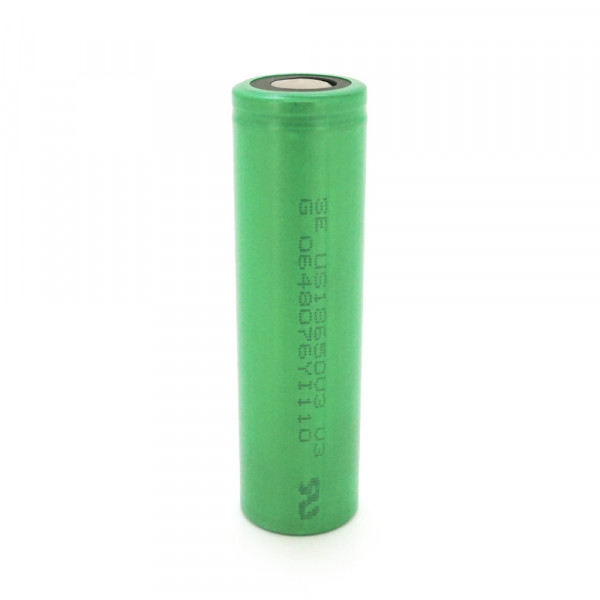 Акумулятор 18650 Li-Ion Sony US18650V3, 2250mAh, 10A, 4.2 / 3.7 / 2.5V, ціна за шт, Green, 2 шт. в упаковці, ціна за 1 шт