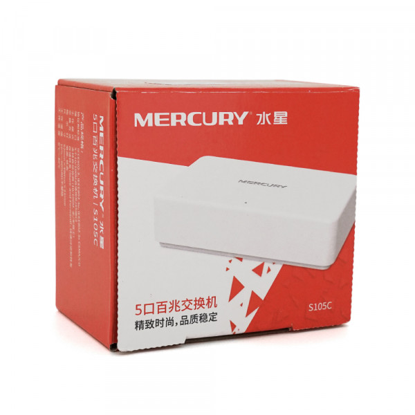 Комутатор Fast FS105C 5 портів Ethernet 10/100 Мбіт / сек, BOX Q100