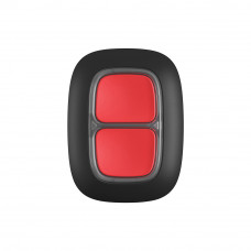 Бездротова екстрена кнопка Ajax DoubleButton black