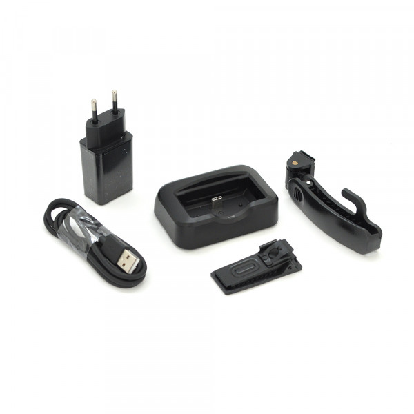 Професійний нагрудний реєстратор Recoda M502B-WG-64GB, 5MP, WIFI, GPS, 3500 mAh, кут 140 °, 64GB, 57x27x80 mm