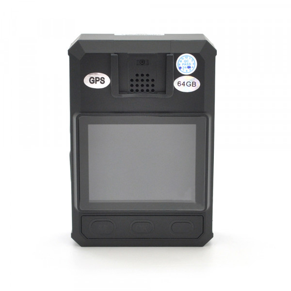 Професійний нагрудний реєстратор Recoda M502B-WG-64GB, 5MP, WIFI, GPS, 3500 mAh, кут 140 °, 64GB, 57x27x80 mm