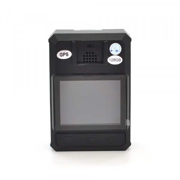 Професійний нагрудний реєстратор Recoda M502B-WG-128GB, 5MP, WIFI, GPS, 3500 mAh, кут 140 °, 128GB, 57x27x80 mm