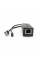 POE спліттер AOT-0524 48V-5V, RJ45, Mini-USB (10/100Мбіт, Вхід-48V/Вихід 5V 2.4А)