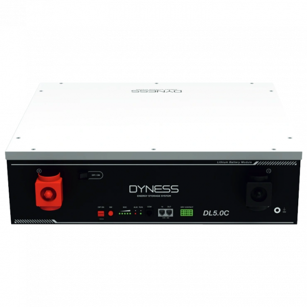 Акумуляторна батарея Dyness DL5.0C-H з підігрівом, 51.2В/100Ач (5.12 кВт•год), 54 кг, 558х545х150 мм