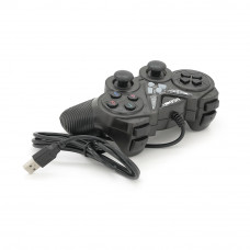 Геймпад для ПК USB-908 USB 2.0 Double Shock (Black), Blister