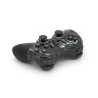 Геймпад бездротовий 7 в 1 для PC/PS1/PS2/PS3/PC360/TV/TV BOX/Android/Win10, живлення від 2*ААА(немає в помплекті), Black, Blister