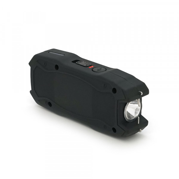 Ліхтар-відлякувач ручний BAILONG X-Balog TW-1901B. LED, струм 8000KV, 130W, Li-ion вбудований 4 000 mAh, Black, IP44, USB, 100х40х20мм, BOX