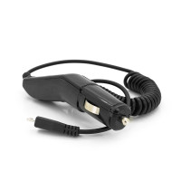 АЗУ Noname 12V-USB micro, 5-5.5V, 0,5A, Black, Box