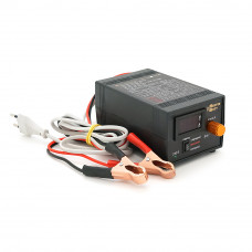 ЗУ для авто/мото акумуляторів MW-IZU12-25A(Ц) 12V з цифровим амперметром та регулятором струму до 25А, 150-250V, (MF, AGM, GEL, CA/CA, LiFePO4)