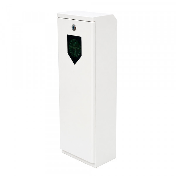 Шлагбаум BRAZZERS BR-115С, AC220, Двигун DC24/100W, довжина стріли 3,7-6м, вбудована радіо-дистанція 430,5MHz, 2 пульта, 480х660х720 мм, 39кг