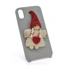 Накладка Angel пушистая  iPhone X