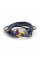 Кабель Merlion VGA 3 + 4 with shielding, 5m, male to male (тато-тато), 2 фериту, purple, Пакет Q100