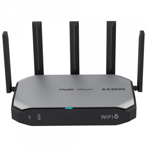 Двохдіапазонний маршрутизатор серії Ruijie Reyee RG-EG105GW-X, Wi-Fi 6, 283×172×46 мм