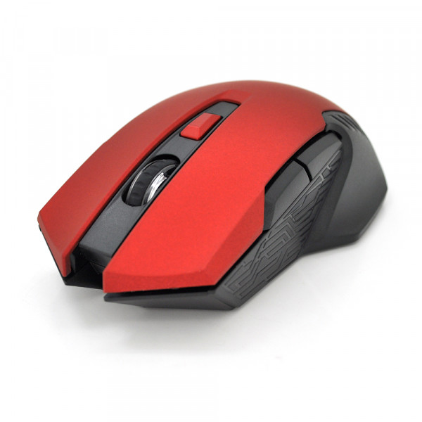 Миша бездротова Fantech WG10 RAIGOR II, 6 кнопок, 800-2000 DPI, Win7 / 8/10 Mac OS, Red, COLOR BOX