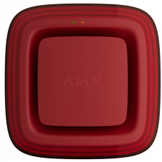Бездротовий світлозвуковий адресний пожежний сповіщувач Ajax EN54 FireProtect (Sounder/VAD) Jeweller Red